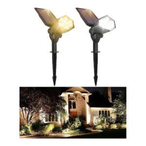 Quality Solar Garden Lights for Outside, Adjustable, and 2 Modes