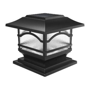 Quality Solar Powered LED Post Cap Lights - Waterproof and Long-Lasting