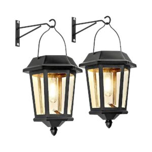 Quality Solar Wall Lanterns with Auto ON/Off Feature and Waterproof Design