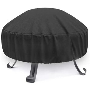 Quality Waterproof and Dustproof Round Fire Pit Cover for 22-32 Inch Diameter Fire Pit