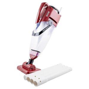 Quick and Easy Pool Cleaning with Cordless Vacuum and Four Piece Pole Set