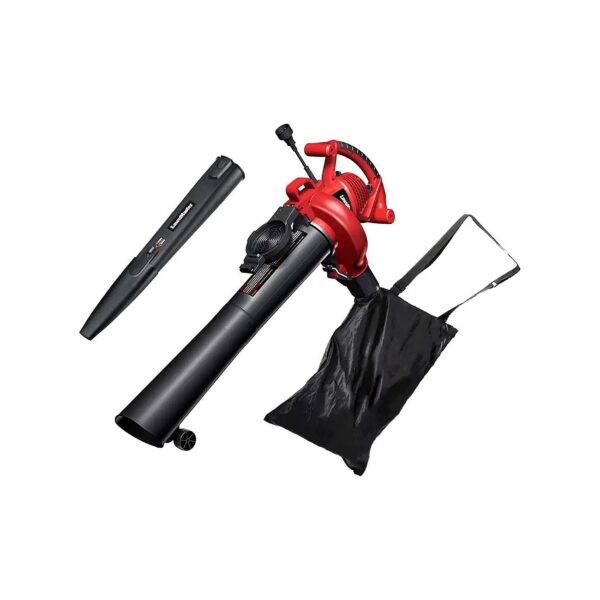 Quick-Easy Leaf Blower Vacuum Mulcher for Homeowner and Pro Use with 240 MPH Air Speed