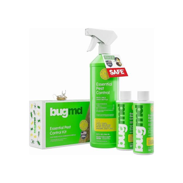 Quick-Killing Plant-Powered Pest Control Spray for Roaches, Fleas, and Mosquitoes