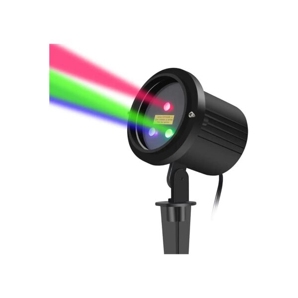 RGB Laser Light Projector with Motion Sensor and Timer Function for Holiday Decorations