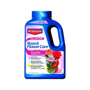 Rated All-in-One Rose and Flower Care Granules for Strong Roots and Pest-Free Roses