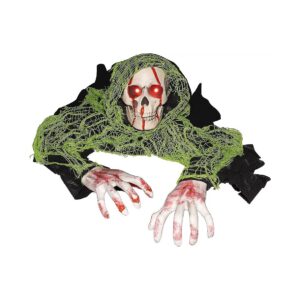 Realistic Bloodstained Skeleton Groundbreaker for Halloween Party and Yard Decor