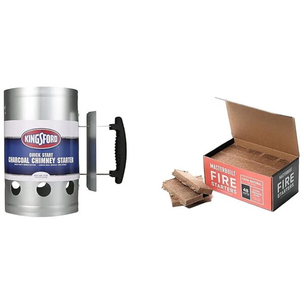 Recommended Charcoal Grill Bundle with Smokeless Fire Starters