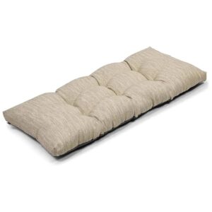 Rectangle Bench Seat Cushion Foam Pad with Ties - 40x15x3 Inch - Standard Size - Non-Slip