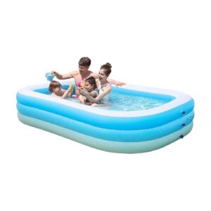 Rectangular Inflatable Swimming Pool for Backyard Summer Party