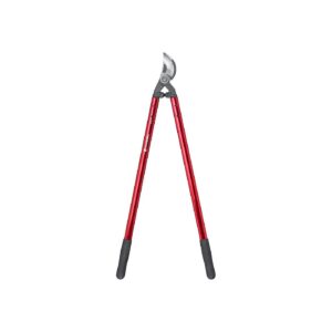 Red 36-Inch Aluminum Handle Tree Trimmers with Dual Arc Bypass Blade for Clean Cuts