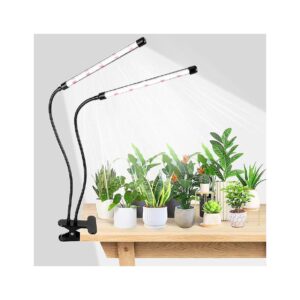 Red White LED Grow Light 6500K Plant Lamp with Clip for Indoor Plants Growing