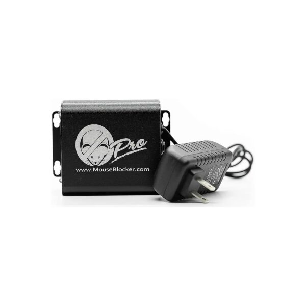 Reliable 120V Rodent Deterrent for Vehicles with Strobing LEDs and Ultrasonic Sounds