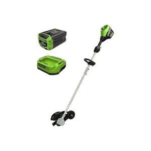 Reliable Brushless Cordless Edger with Tool-Free Depth Adjustment and 0Ah Battery