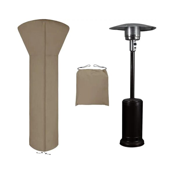 Repellent Patio Heater Cover, Dustproof and UV-Resistant, 89"H x 33"DIA x 19DIA