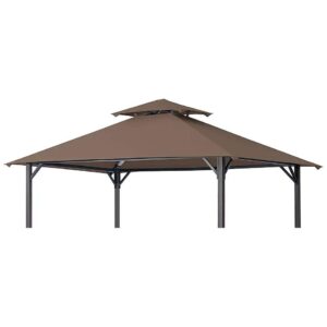 Replace Your Gazebo Top Roof with a Classic Double-Deckered Polyester Canopy Cover