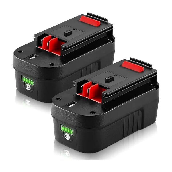 Replacement 0Ah 18V Lithium-Ion Batteries for Black Decker HPB18 HPB18-OPE