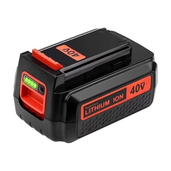 Replacement 3000mAh Lithium-Ion Battery for Black and Decker 40V MAX Tools