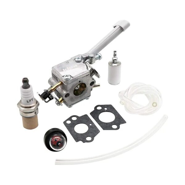 Replacement Carburetor Kit for Ryobi RY08420 Series Backpack Blowers with Fuel Filter and