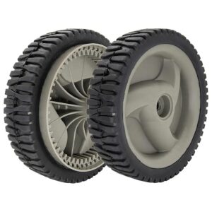 Replacement Front Drive Wheels for Lawn Mowers with Plastic Wheel Design and 53 Teeth