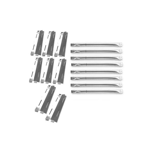 Replacement Grill Parts including Stainless Steel Heat Plates and Burners