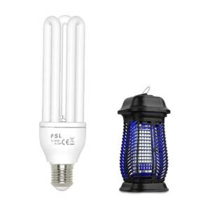 Replacement UV Light Bulb for E27 Base Outdoor Bug Zappers with Wide Compatibility