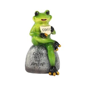 Resin Frog Decorations for Garden Outdoor Statues Home Furniture Indoor