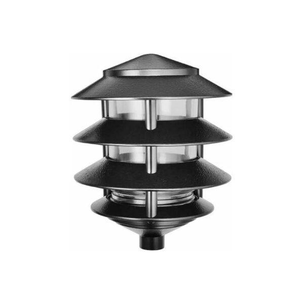 Resistant 4 Tier Lawn Light with Incandescent Bulb