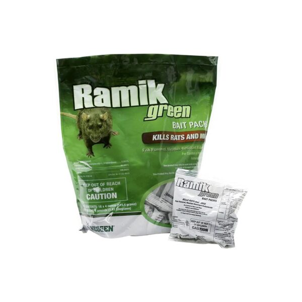 Resistant Green Bait Nuggets for Rodent Control