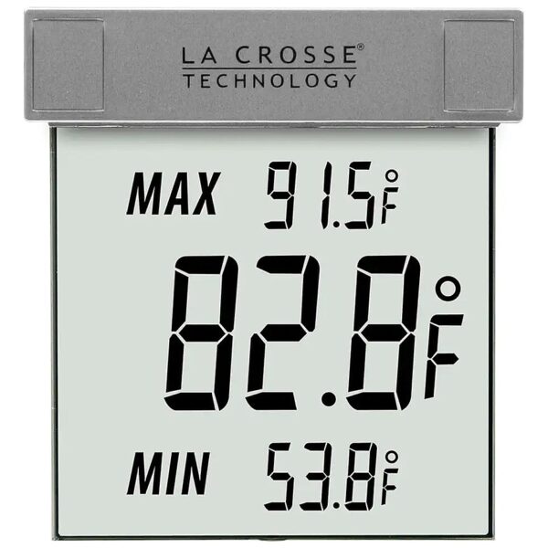 Resistant Window Thermometer for Accurate Temperature Reading