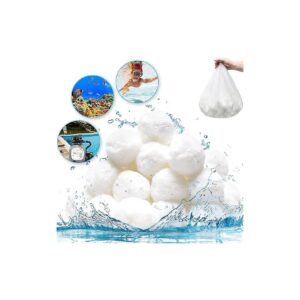 Reusable Eco-Friendly Pool Filter Balls for Sand Filter Systems and Aqua Media