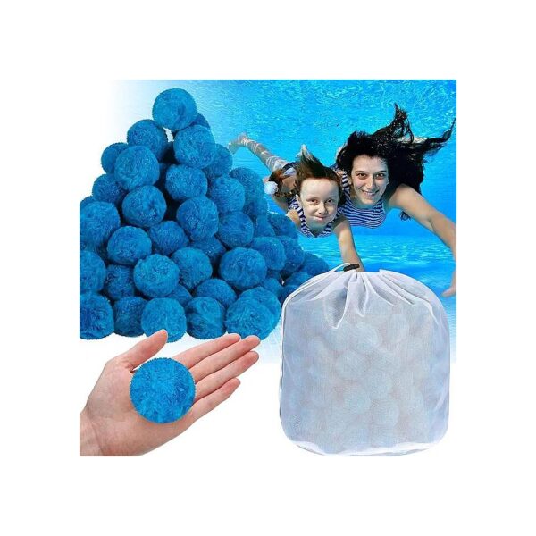 Reusable Fiber Filter Media Balls for Swimming Pool and Aquarium Cleaning