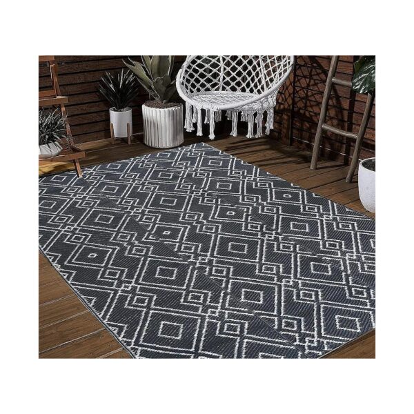 Reversible Plastic Rugs for RV Camping and Outdoor Recreation