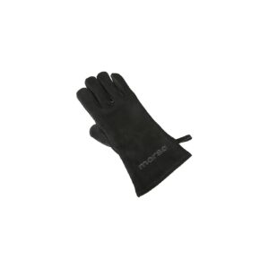 Right Hand Barbecue Glove with Insulating Leather and Breathable Polyester for Comfort