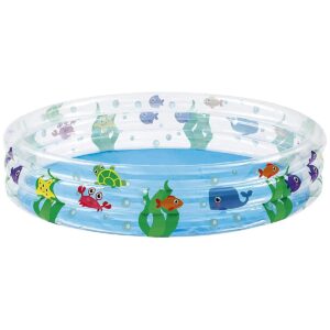 Ring Inflatable Pool for Kids with Deep Dive Sea Theme Design