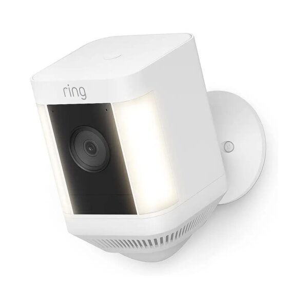 Ring Spotlight Cam Plus with Live Streaming, Motion Detection, and Two-Way Talk