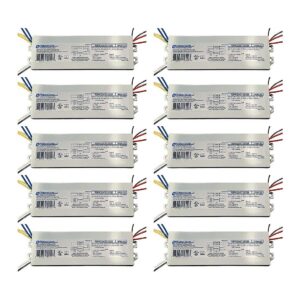 Robertson 2P20132 Quik-Pak 10-Pack Fluorescent eBallasts for 2 F40T12 Linear Lamps