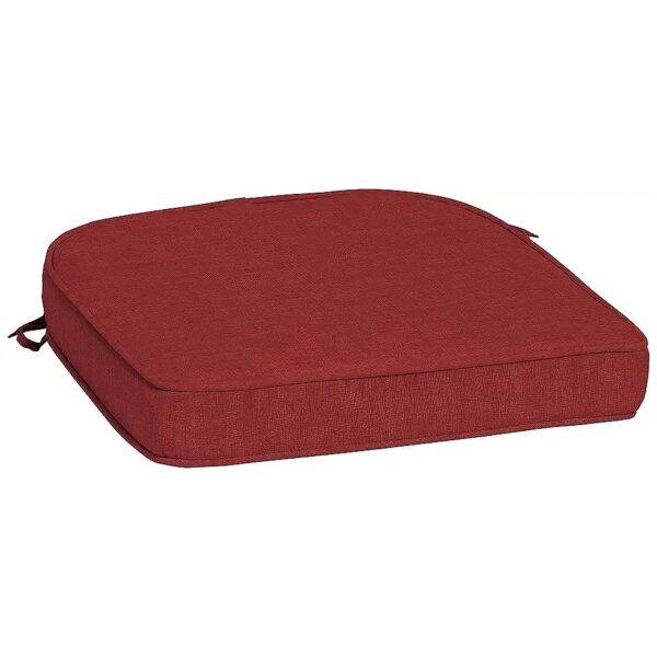 Ruby Red Leala Foam Outdoor Seat Cushion 19 x 20 for Comfortable Outdoor Living