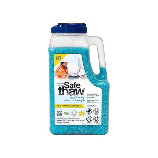 Safe Thaw 10Lb Ice Melter for Pet Safe, Salt-Free, and Chloride-Free