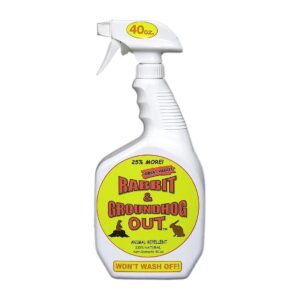 Safe and Environmentally Friendly Rabbit and Groundhog Repellent 40oz