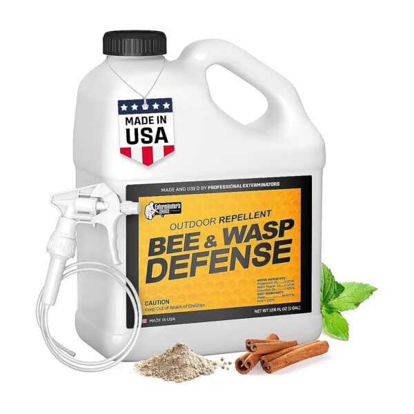 Safe and Non-Toxic Bee and Wasp Defense Spray for Family and Pets