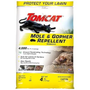 Safe and Reliable Granular Repellent for Mole and Gopher Control