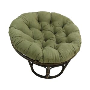 Sage Green Papasan Cushion, 1 Count, Polyester Fill