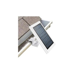 Secure Gutter Mount for Ring Solar Panel with Perfect Sunlight Exposure