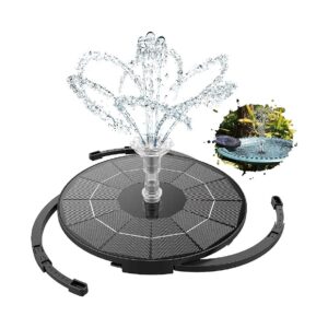 Sensitive Solar Fountain Pump for Outdoor Water Features and Fish Tanks