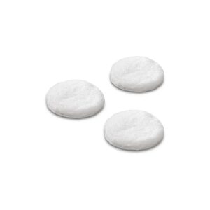 Set of Three Microfiber Polishing Pads for Waxed Wood Floor Care