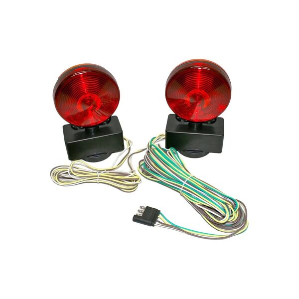 Sided Towing Light Kit for RV Trailer Boat Truck with Magnetic Base