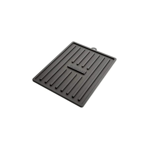 Silicone Grill Mat for Small to Medium Grill Side Tables with Edge Design