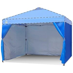 Silver Coated Sidewall for 10x10 Pop Up Canopy Tent with Waterproof Layer