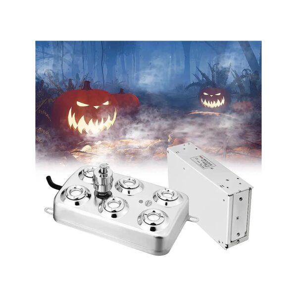 Six-Head Ultrasonic Fog Machine with Transformer for Various Horticultural Applications