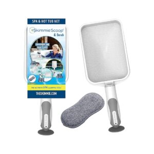 Skimmie Scoop Handheld Skimmer with Suction Cup for Smooth Surfaces